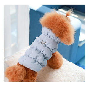 Insulated winter jacket for dogs and cats
