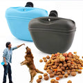 Silicone treat waist bag for outdoor dog training
