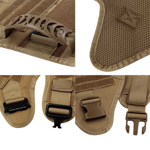 Adjustable training harness and leash set for medium to large dogs