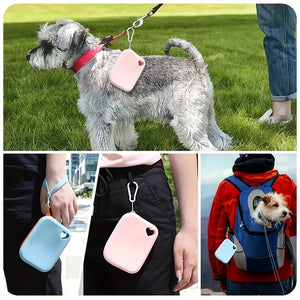 Waterproof silicone treat pouch for dog training walks