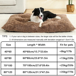 Soft plush cotton sofa bed for dogs and cats