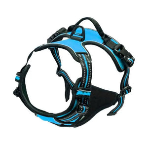 Front-clip reflective no-pull harness for medium to large dogs