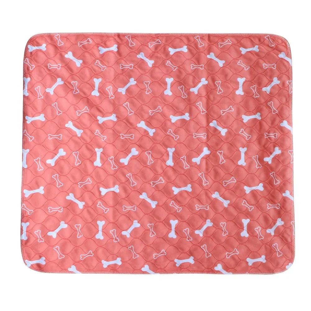 Reusable washable absorbent puppy training pads with anti-slip base