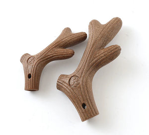 Bamboo dental chew toy for dogs to support teeth cleaning