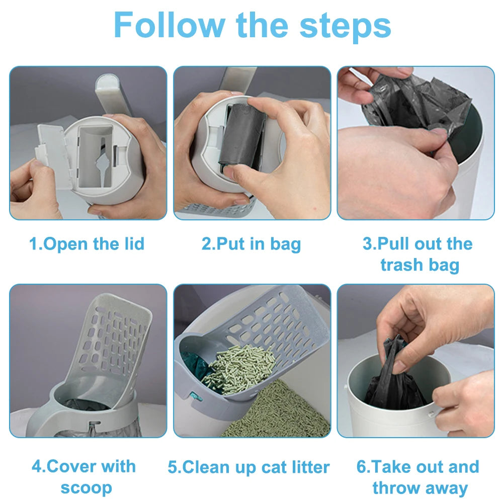LitterSift Scoop & Refill Bundle - GoPoofy