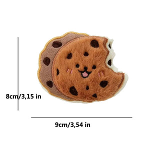 Plush squeaky toy for small dogs and puppies