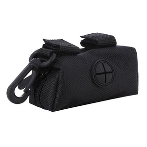 Waterproof zip-lock waste bag dispenser for dogs