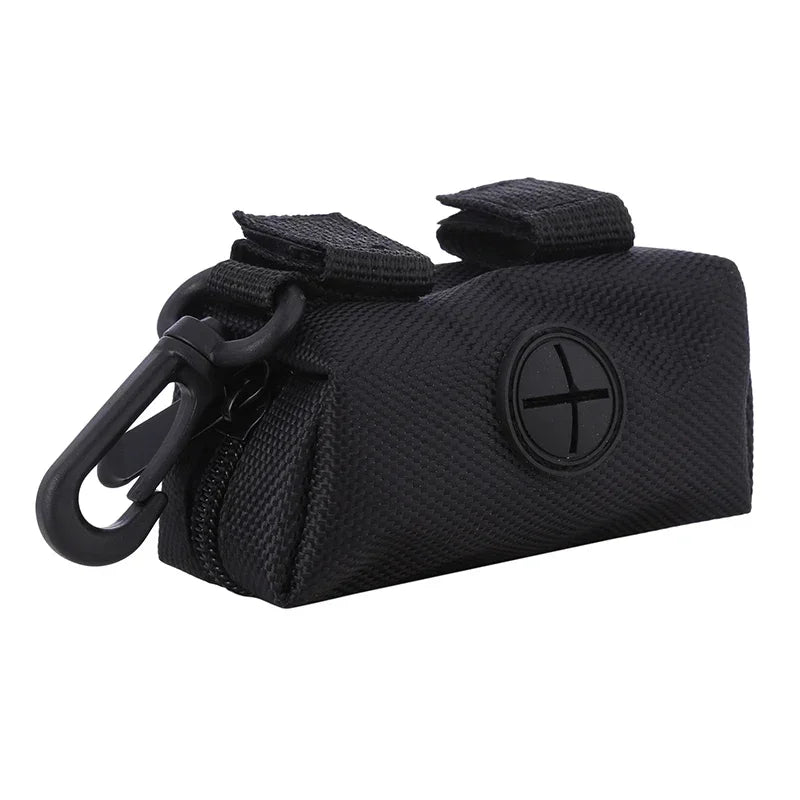 Waterproof zip-lock waste bag dispenser for dogs