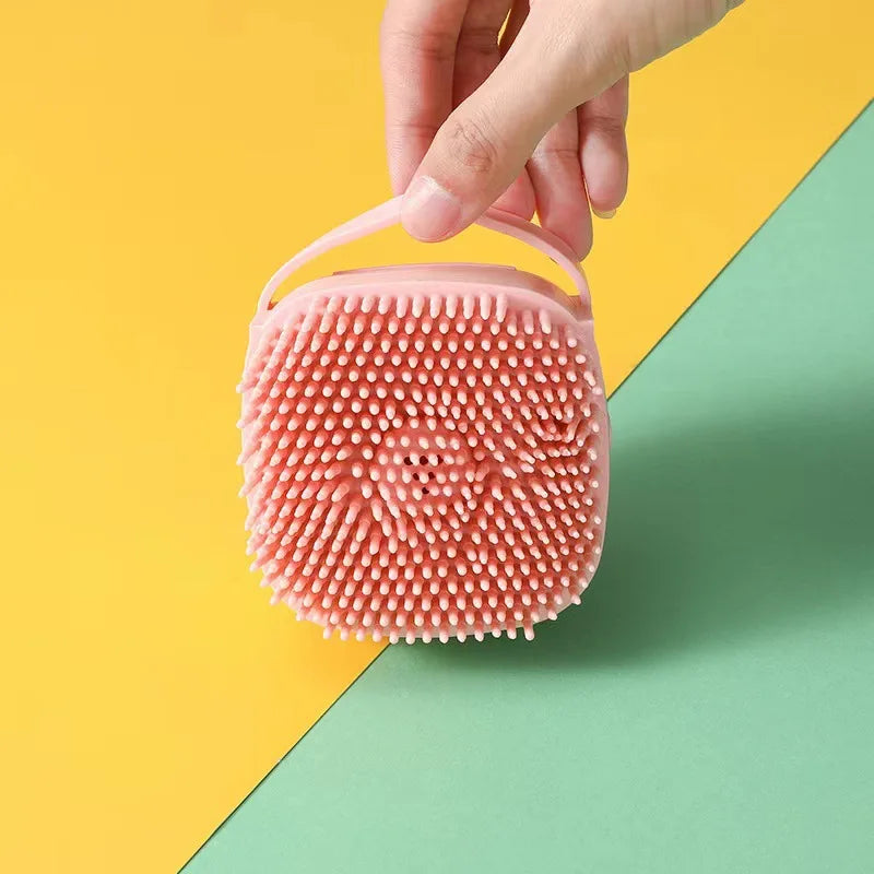 Silicone bath massage gloves for dogs and cats