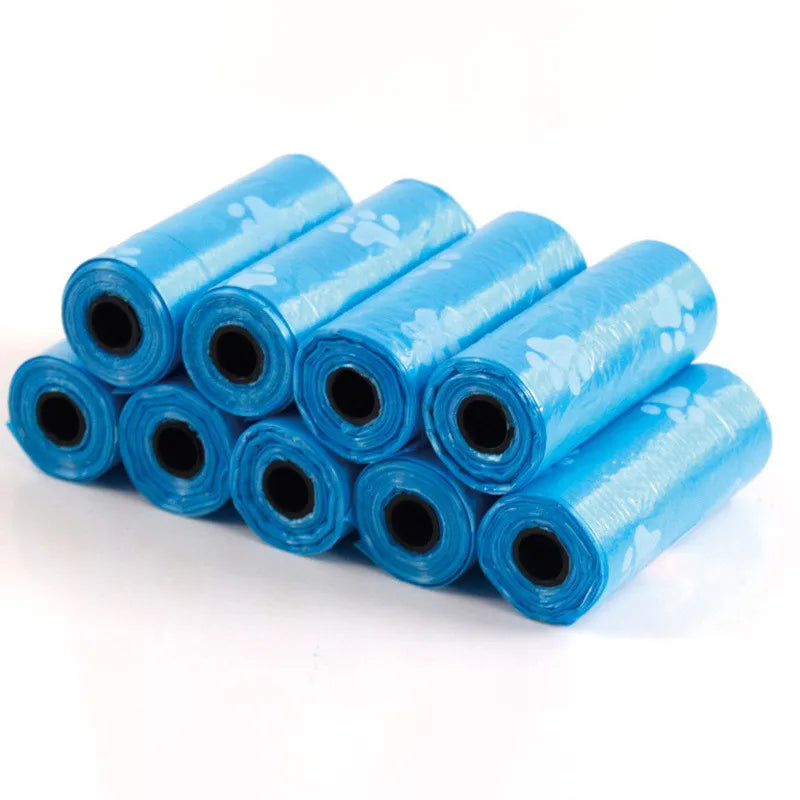 Biodegradable leak-proof waste bags for dog walks
