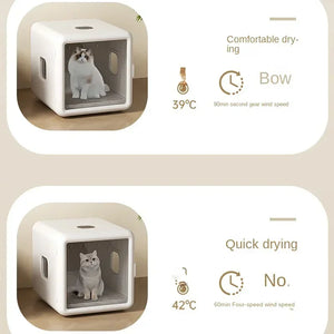 Smart Pet Drying Box with Temperature Control - GoPoofy