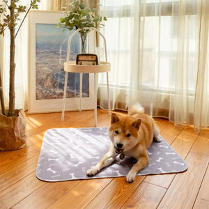 Reusable washable absorbent puppy training pads with anti-slip base
