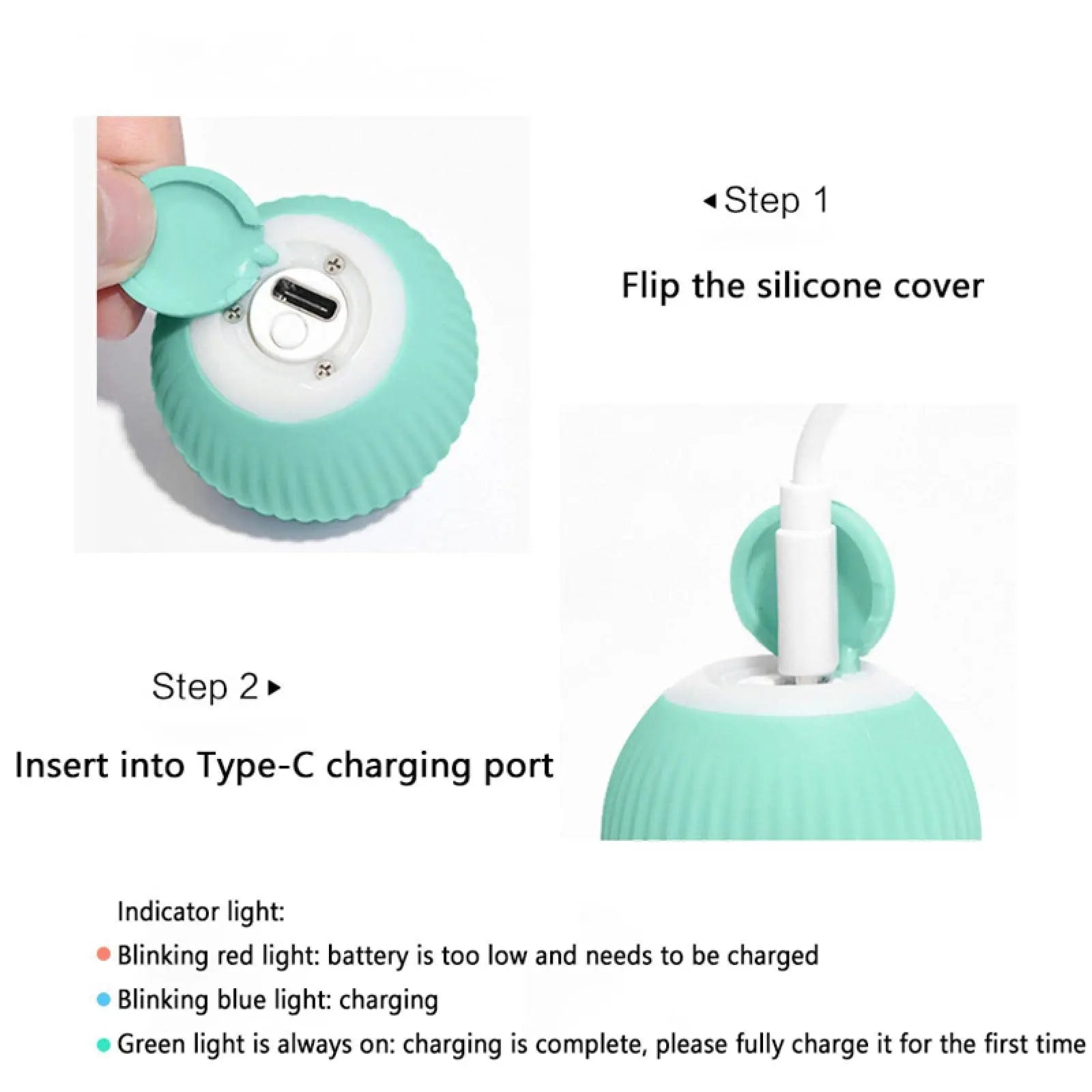 PawPlay Smart Rolling Ball - GoPoofy