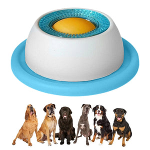 Anti-tip slow lick mat toy for dogs and cats