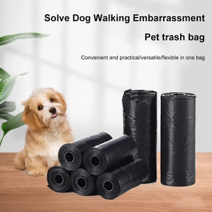 Thick tear-resistant dog poop bags, 10 roll pack