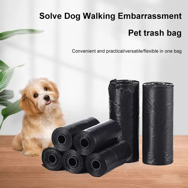 Thick tear-resistant dog poop bags, 10 roll pack
