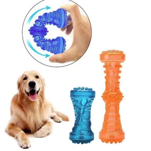 Leak-proof bite-resistant teething chew toy for dogs