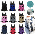 Breathable mesh pet carrier backpack for small dogs and cats
