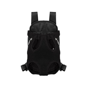 Breathable mesh pet carrier backpack for small dogs and cats