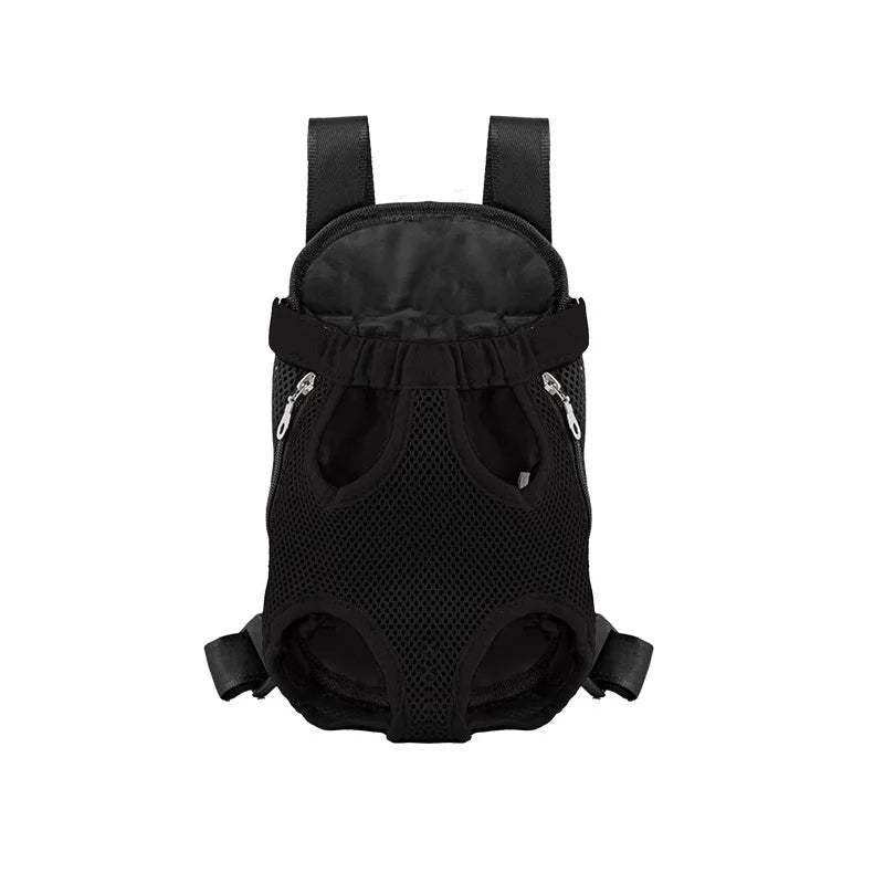 Breathable mesh pet carrier backpack for small dogs and cats