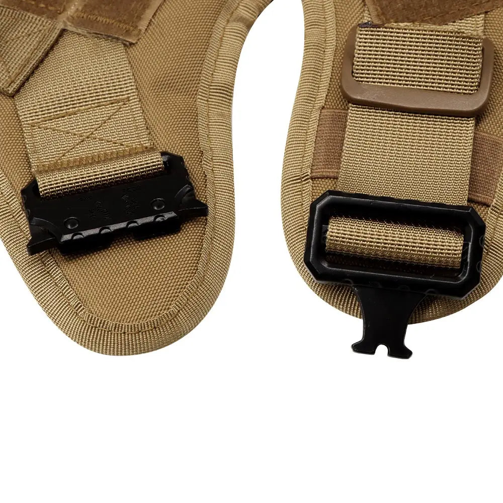 Adjustable training harness and leash set for medium to large dogs