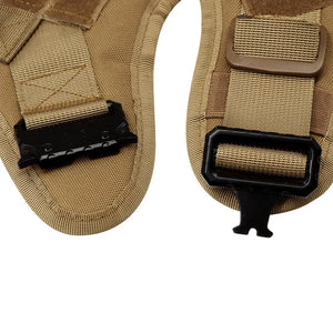Adjustable training harness and leash set for medium to large dogs