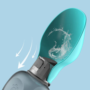 Portable Pet Water Bottle & Bowl - GoPoofy