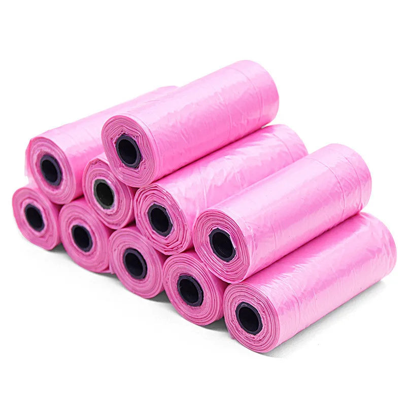 Biodegradable leak-proof waste bags for dog walks