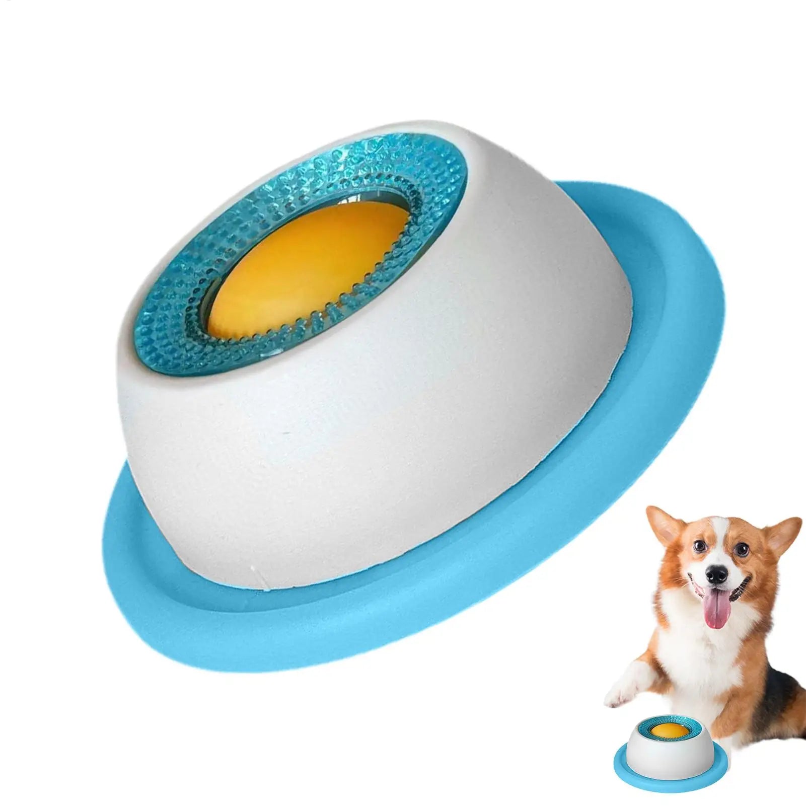 Anti-tip slow lick mat toy for dogs and cats