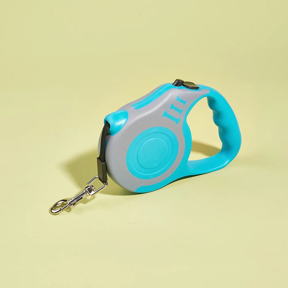 5m retractable nylon lead for dogs and cats