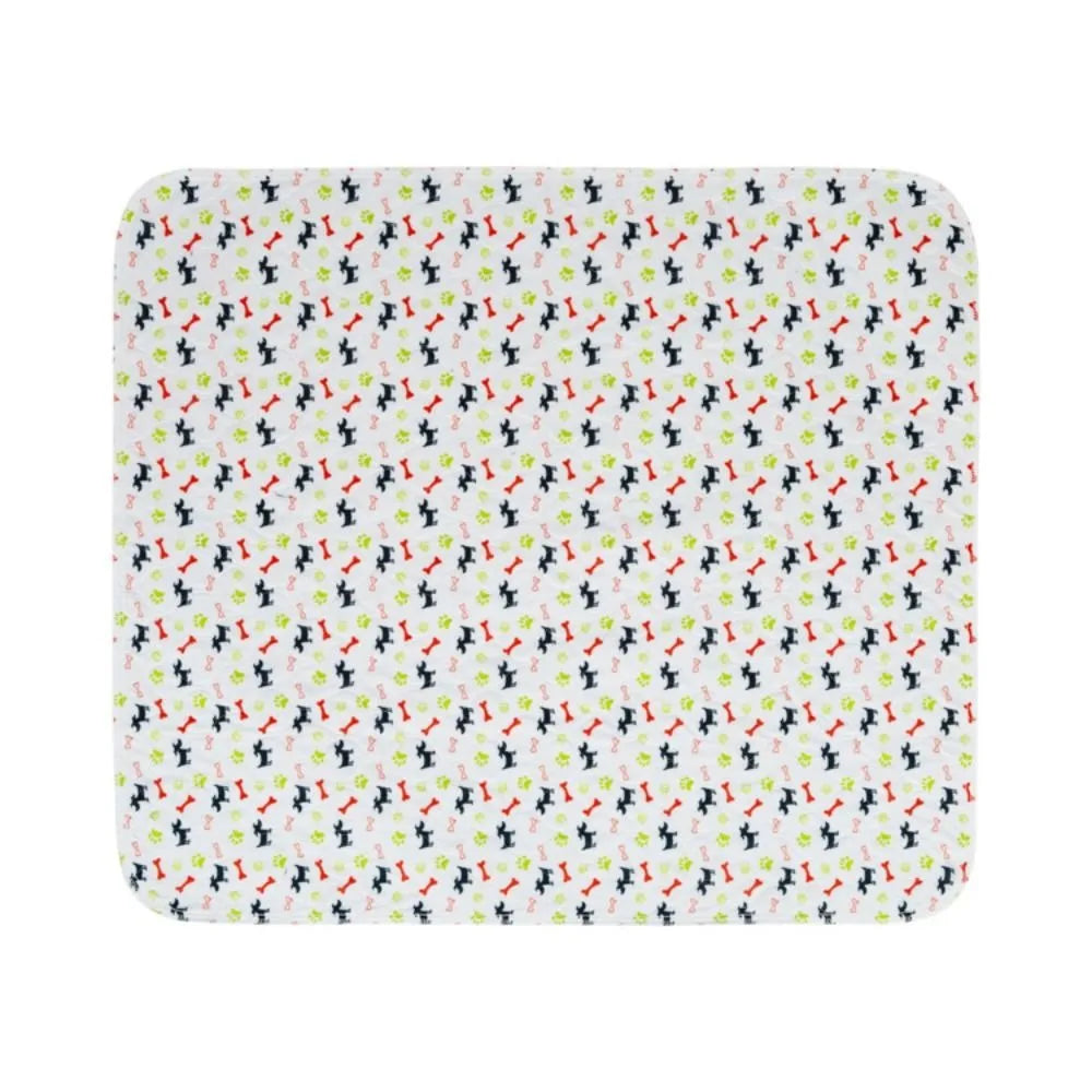 Reusable washable absorbent puppy training pads with anti-slip base