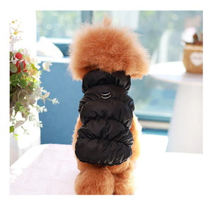 Insulated winter jacket for dogs and cats