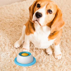 Anti-tip slow lick mat toy for dogs and cats