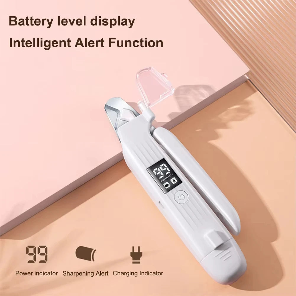 2-in-1 electric nail trimmer and grinder for dogs and cats — GoPoofy