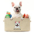 Pet Toy Storage Basket — Collapsible Organizer
