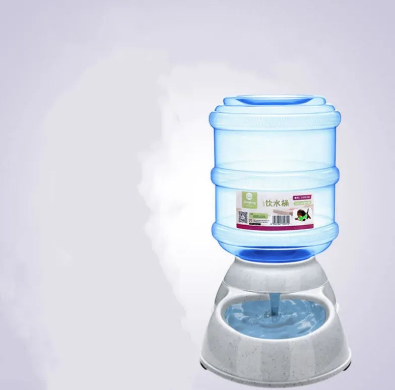 Dual Pet Feeder & Drinking Fountain - GoPoofy