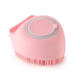 Silicone bath massage gloves for dogs and cats