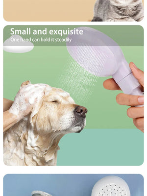 Multifunctional pet bathing shower sprayer for dogs and cats