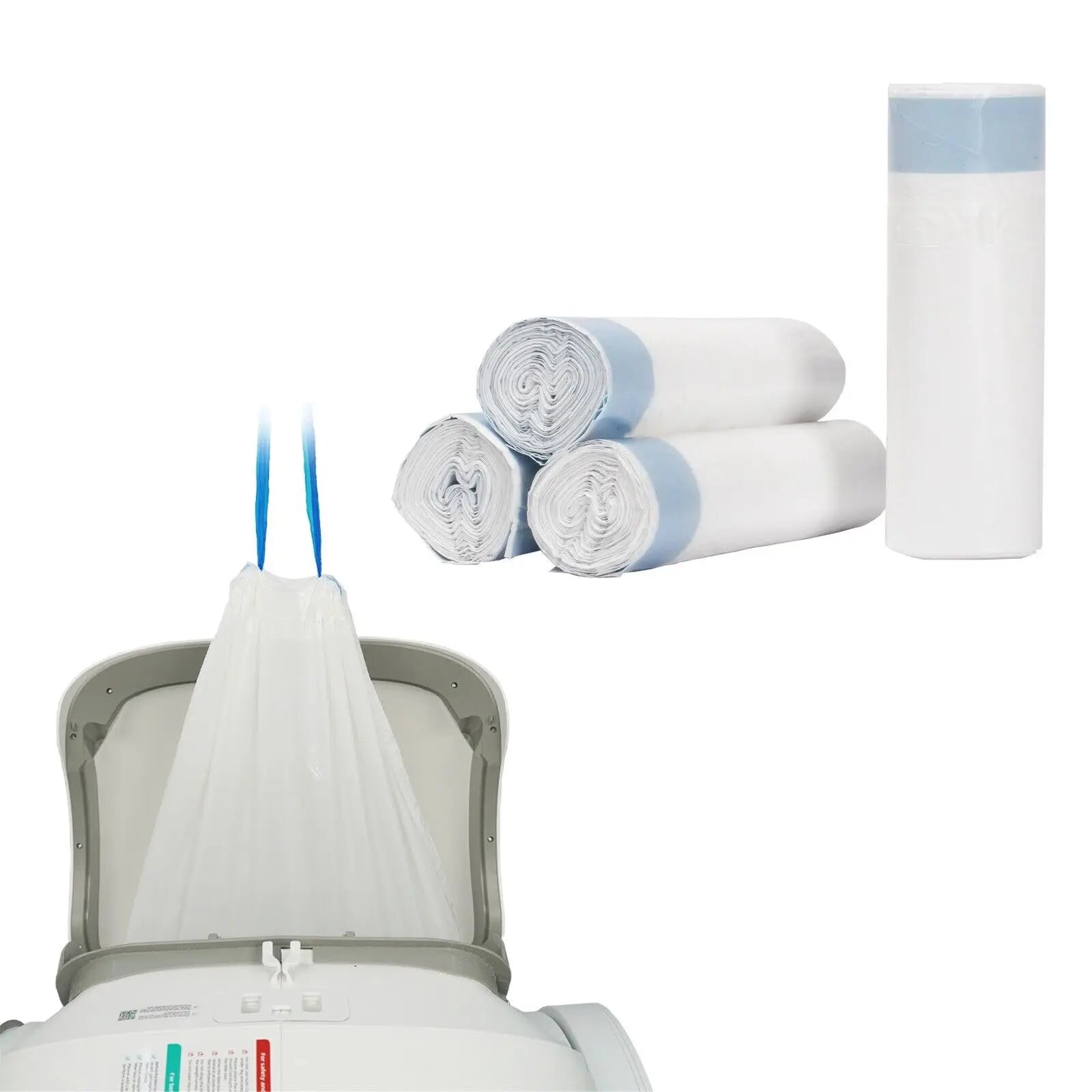 DOEL Litter Box Liners, 4 Rolls / 60 Bags
