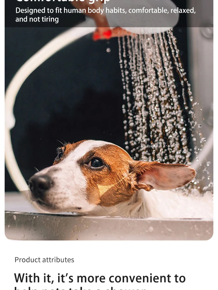 Multifunctional pet bathing shower sprayer for dogs and cats