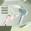 Spray mist grooming comb for cat fur cleaning and massage