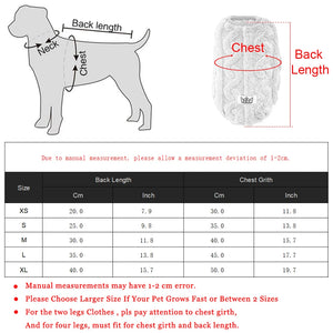Soft fleece jumper for small dogs, cats, and puppies