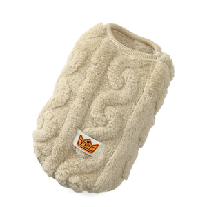 Soft fleece jumper for small dogs, cats, and puppies