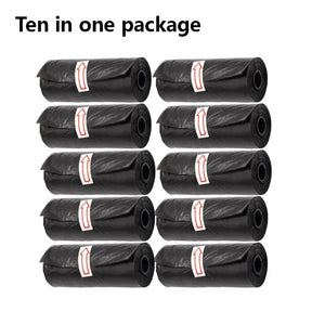 Thick tear-resistant dog poop bags, 10 roll pack
