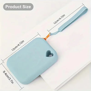 Waterproof silicone treat pouch for dog training walks