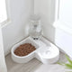 Multi-functional drinking and feeding bowl for dogs and cats