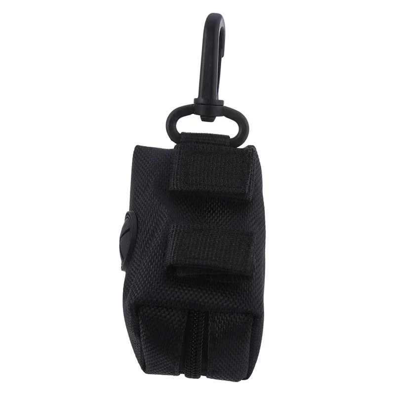 Waterproof zip-lock waste bag dispenser for dogs