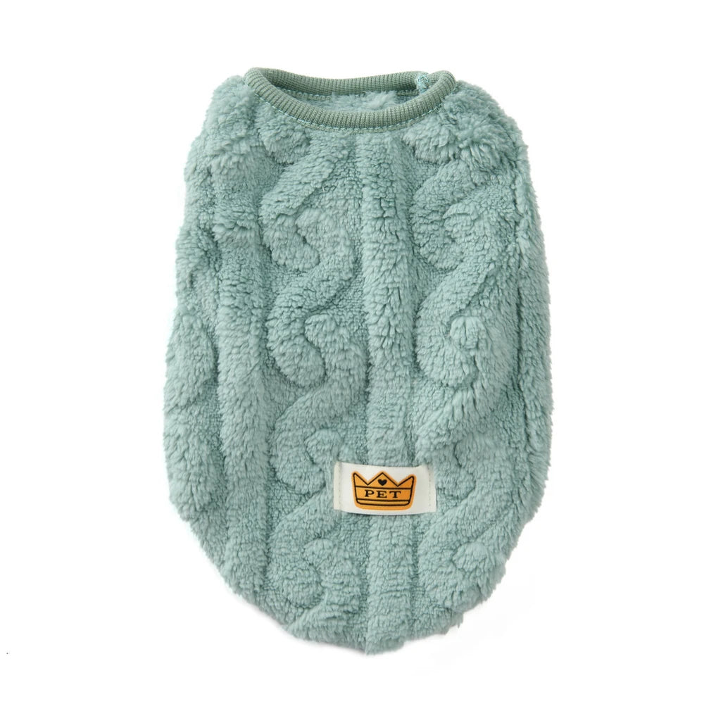 Soft fleece jumper for small dogs, cats, and puppies
