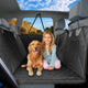 Waterproof scratch-proof car seat extender hammock for dogs