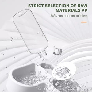 Multi-functional drinking and feeding bowl for dogs and cats